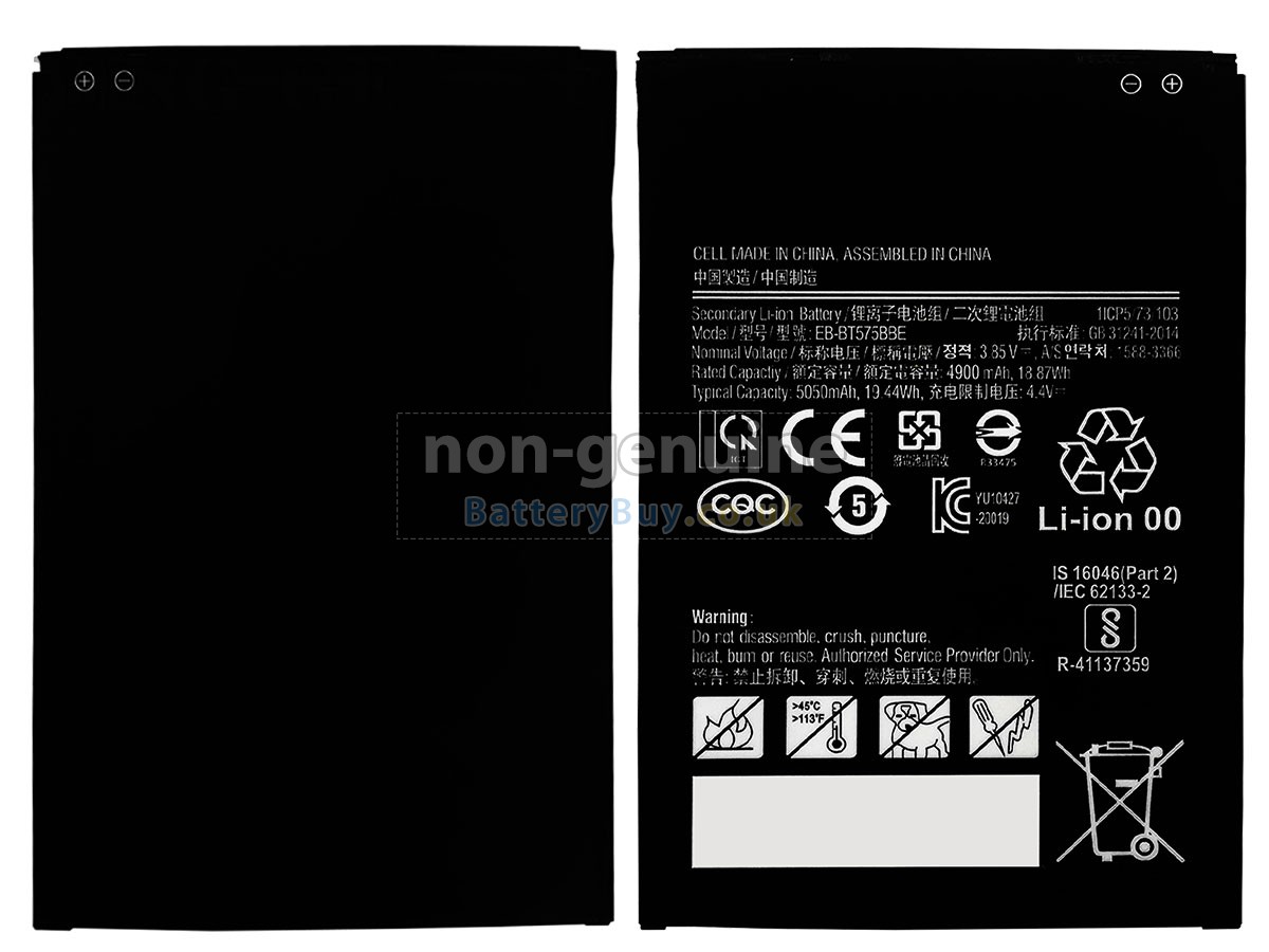 replacement battery for Samsung Galaxy TAB ACTIVE 3