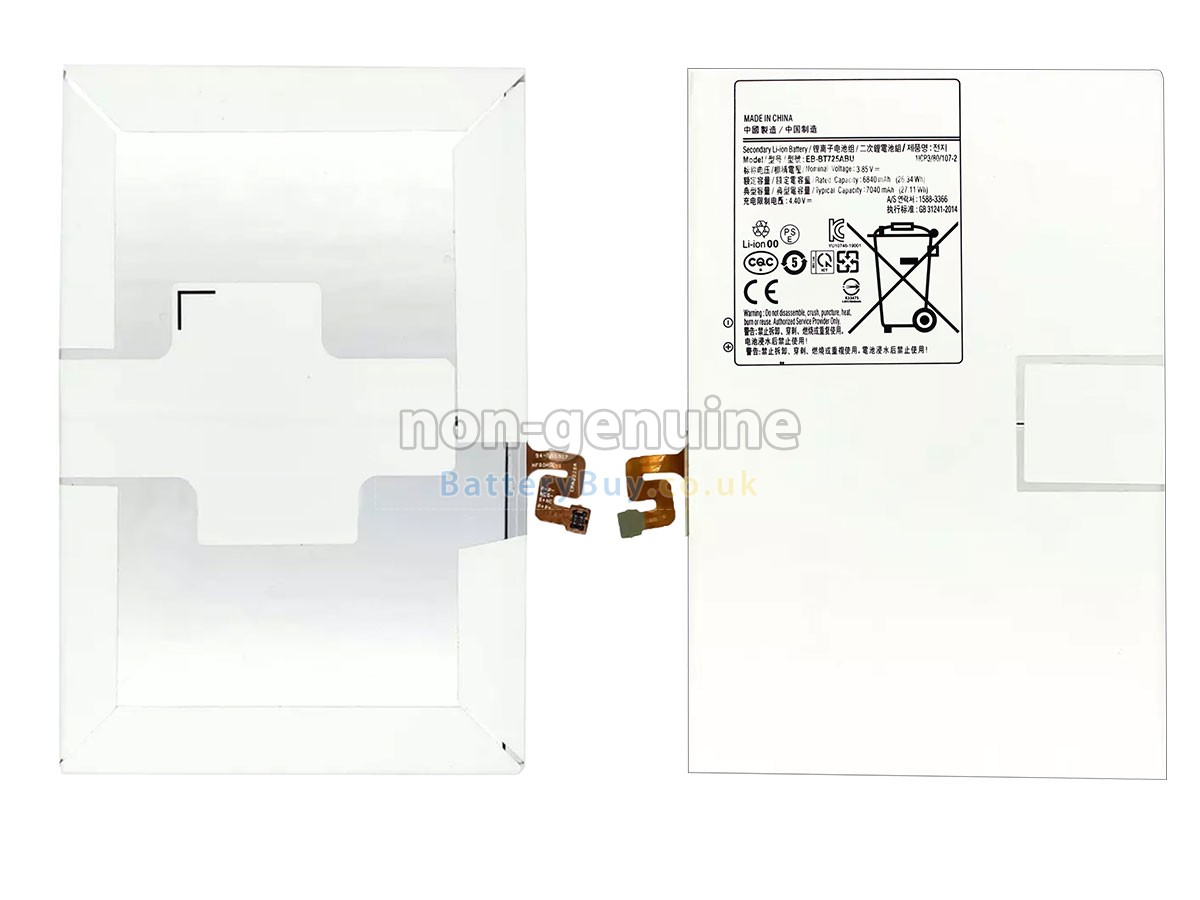 replacement battery for Samsung Galaxy TAB S6 SM-T860