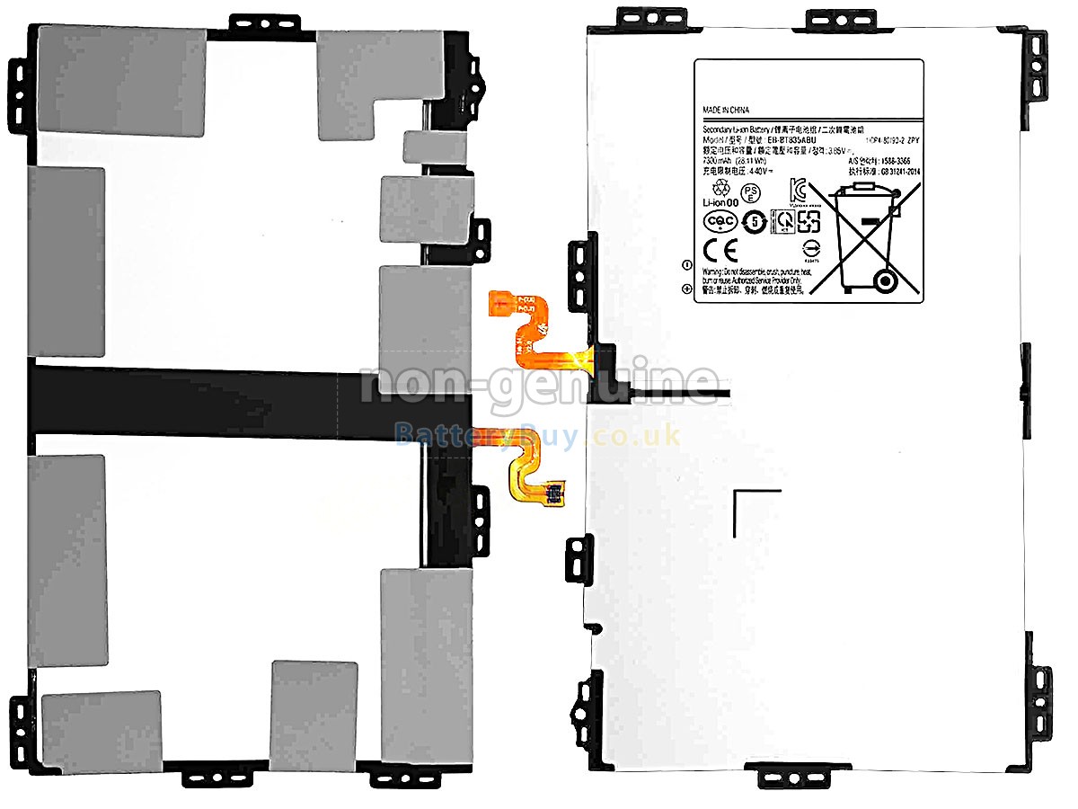 replacement battery for Samsung SM-T830