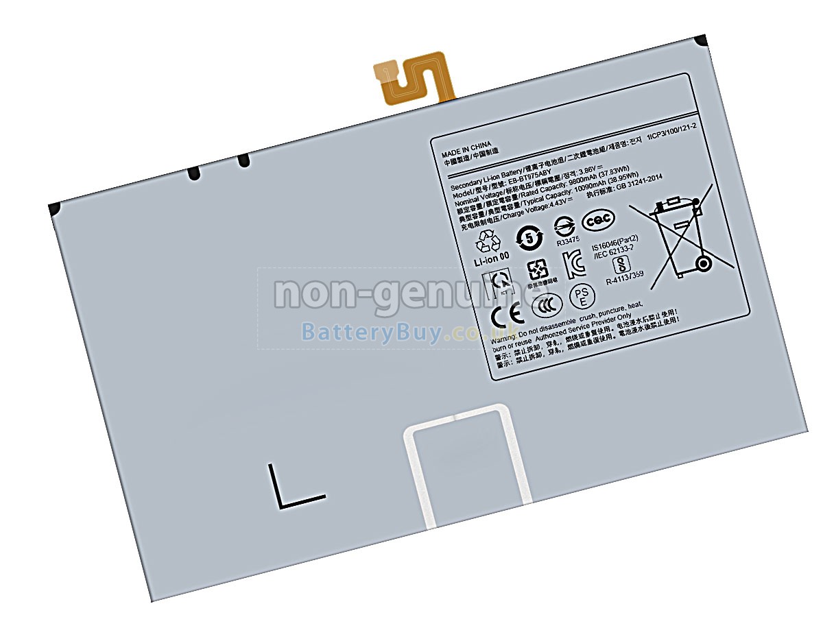 replacement battery for Samsung Galaxy TAB S7+