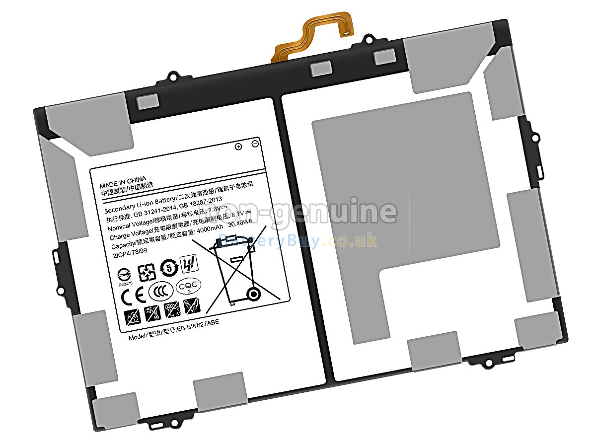 replacement battery for Samsung Galaxy Book 10.6 SM-W627