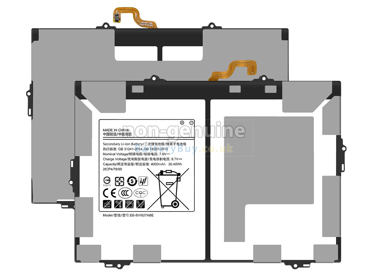 replacement battery for Samsung Galaxy Book 10.6 SM-W627