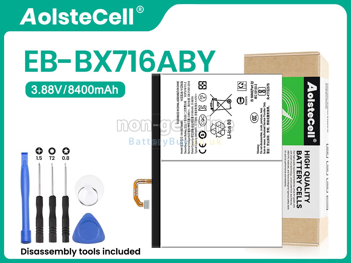 replacement battery for Samsung Galaxy TAB S9 SM-X710