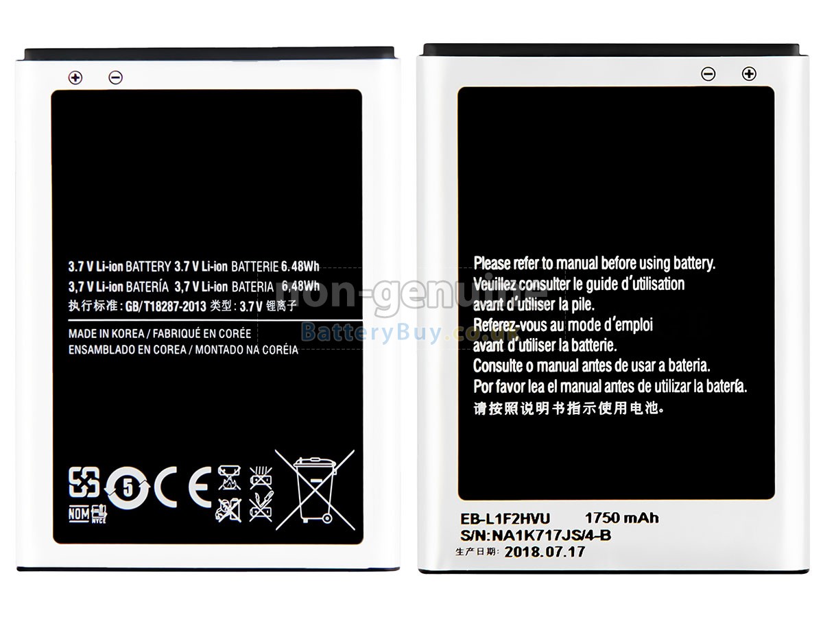 replacement battery for Samsung EB-L1F2HBU
