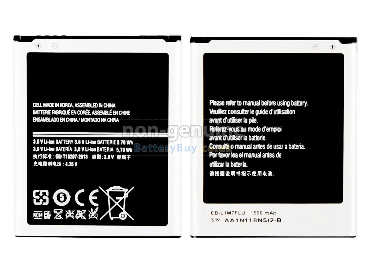 replacement battery for Samsung I8190N