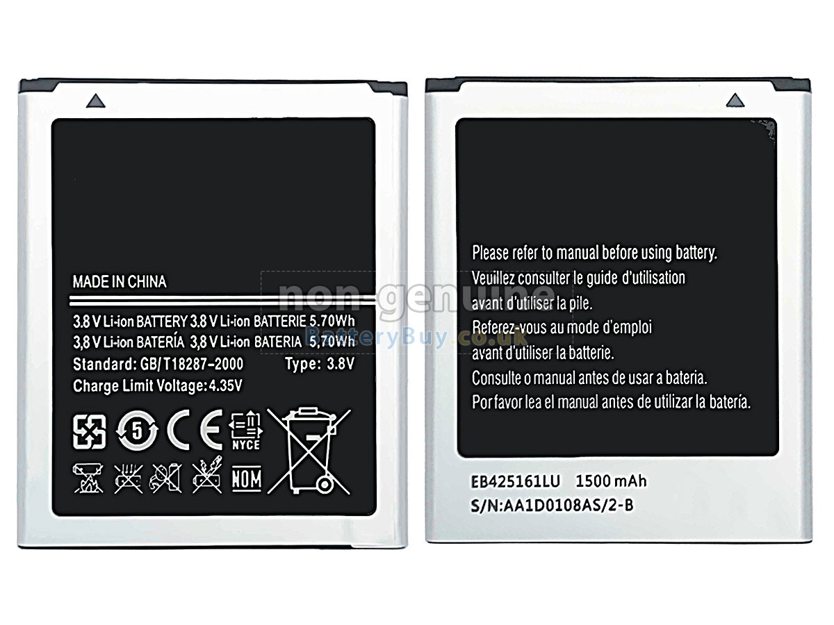 replacement battery for Samsung S3 MINI 18190
