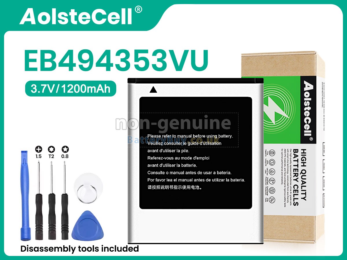 replacement battery for Samsung WAVE 2 PRO