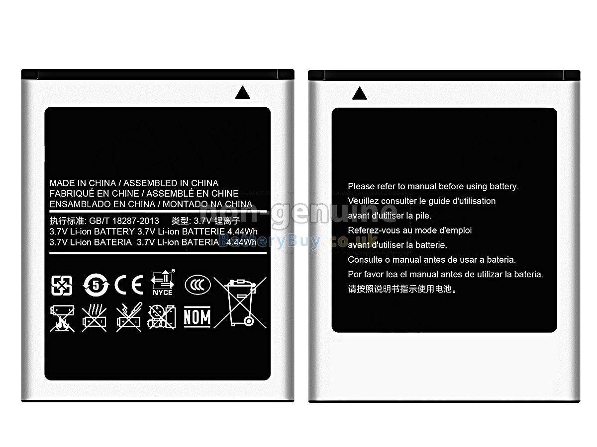 replacement battery for Samsung WAVE 2 PRO