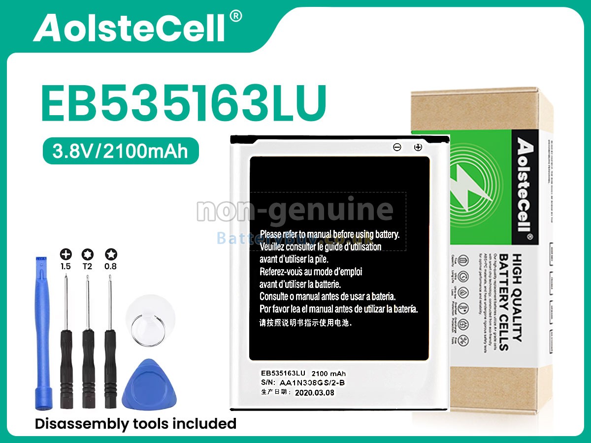 replacement battery for Samsung EB535163LA