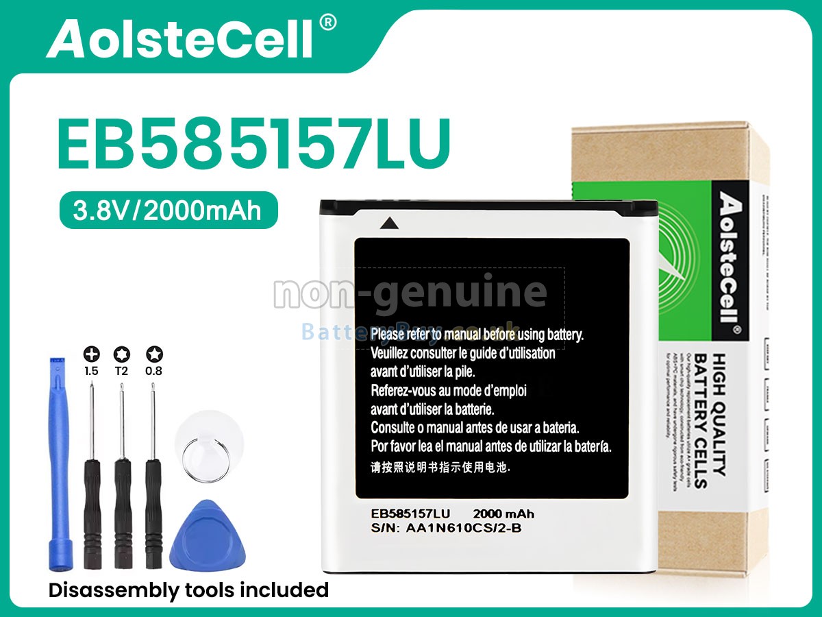 replacement battery for Samsung EB585157LU