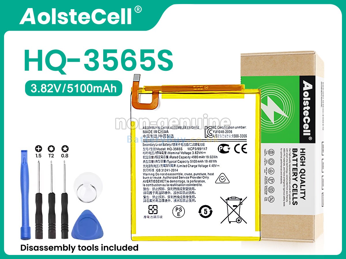 replacement battery for Samsung Galaxy TAB A7 LITE