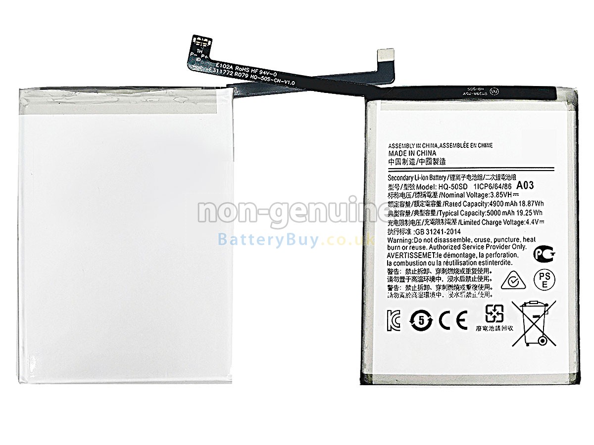 replacement battery for Samsung SM-A035