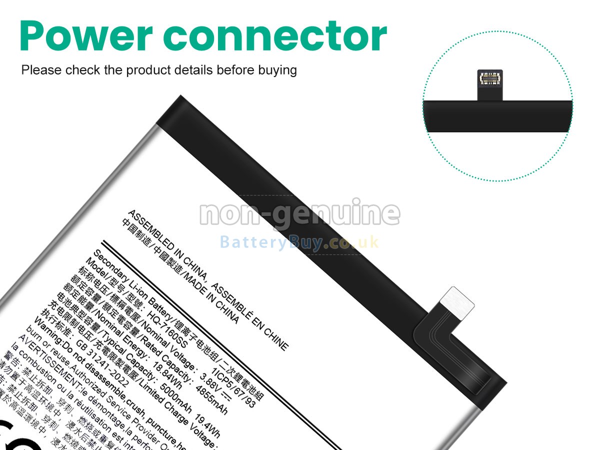 replacement battery for Samsung GH81-26447A
