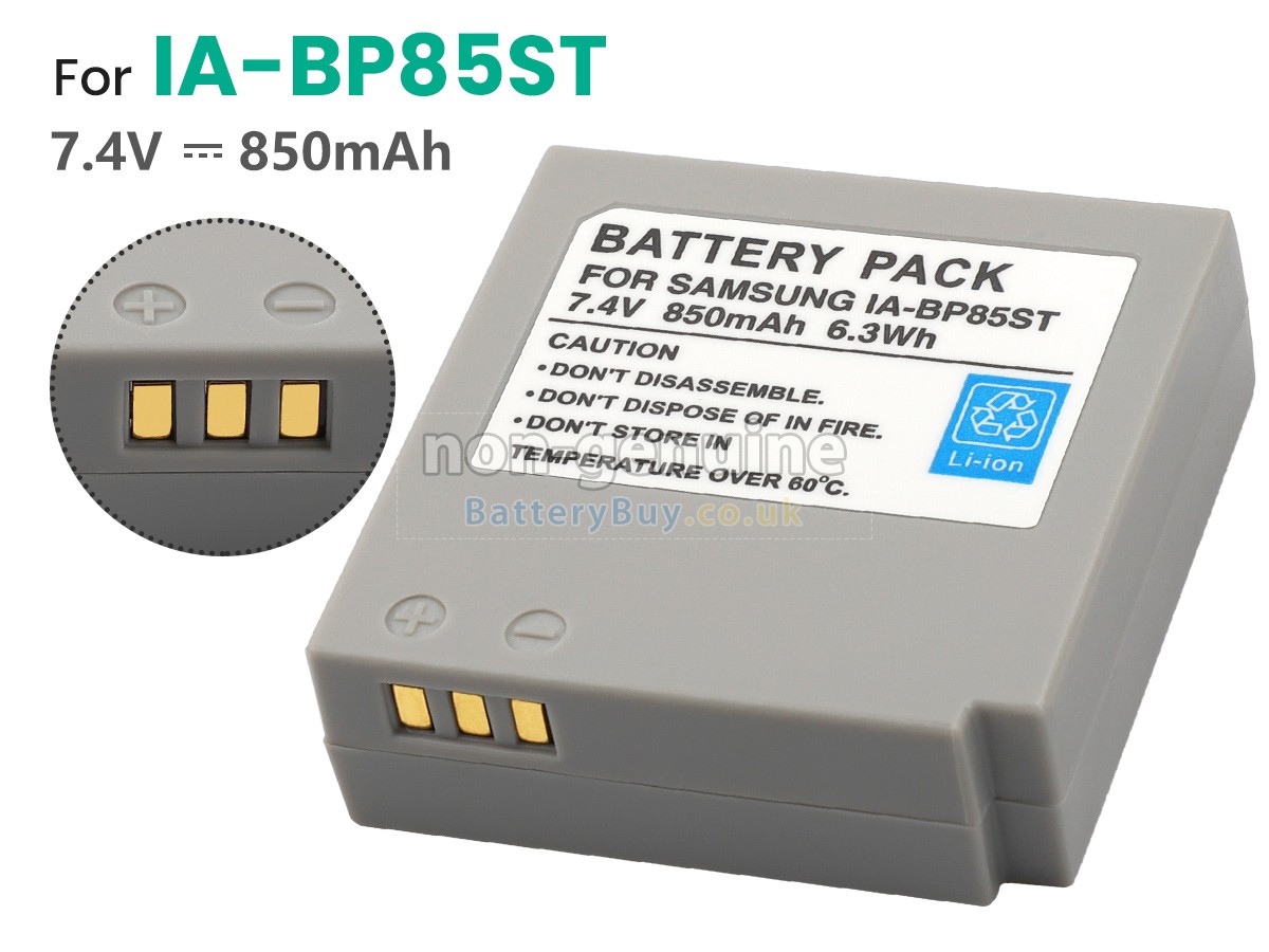 replacement battery for Samsung IABP85ST