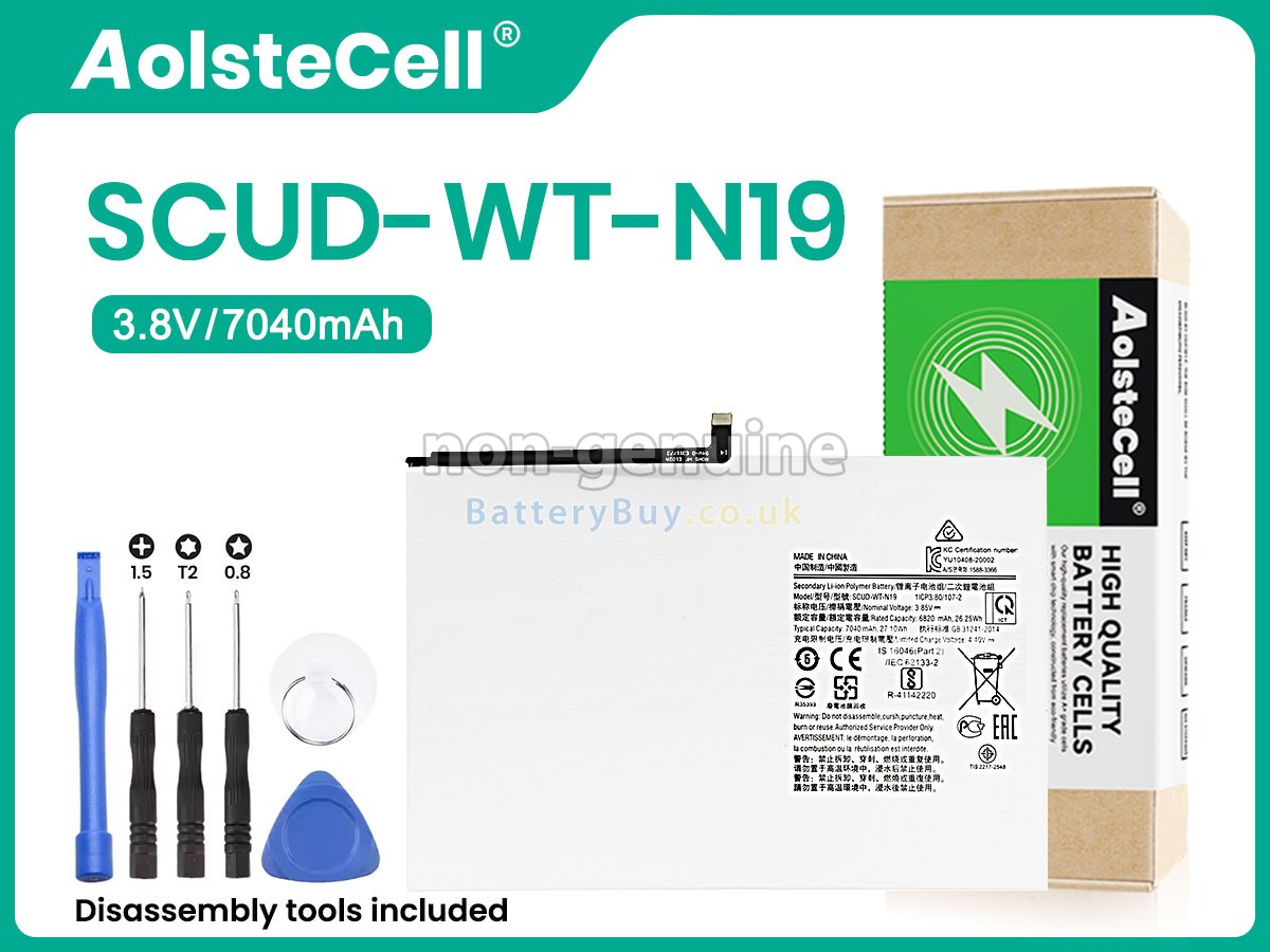 replacement battery for Samsung Galaxy TAB A7 10.4 2020