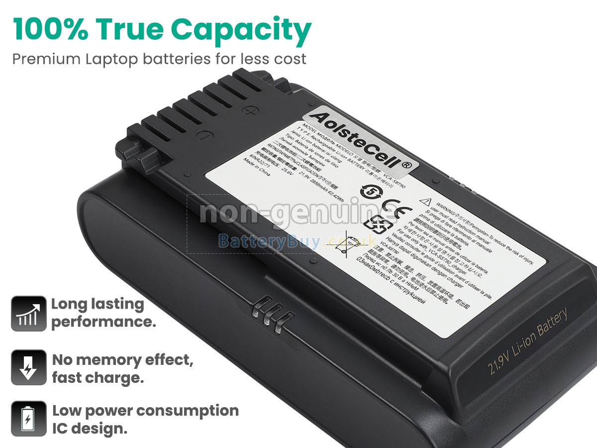 Replacement Battery for Samsung VS20T7511T5/AA