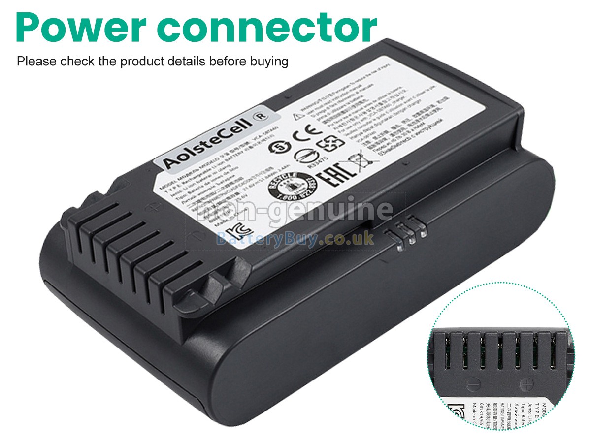 Replacement Battery for Samsung VS20T7511T5/AA