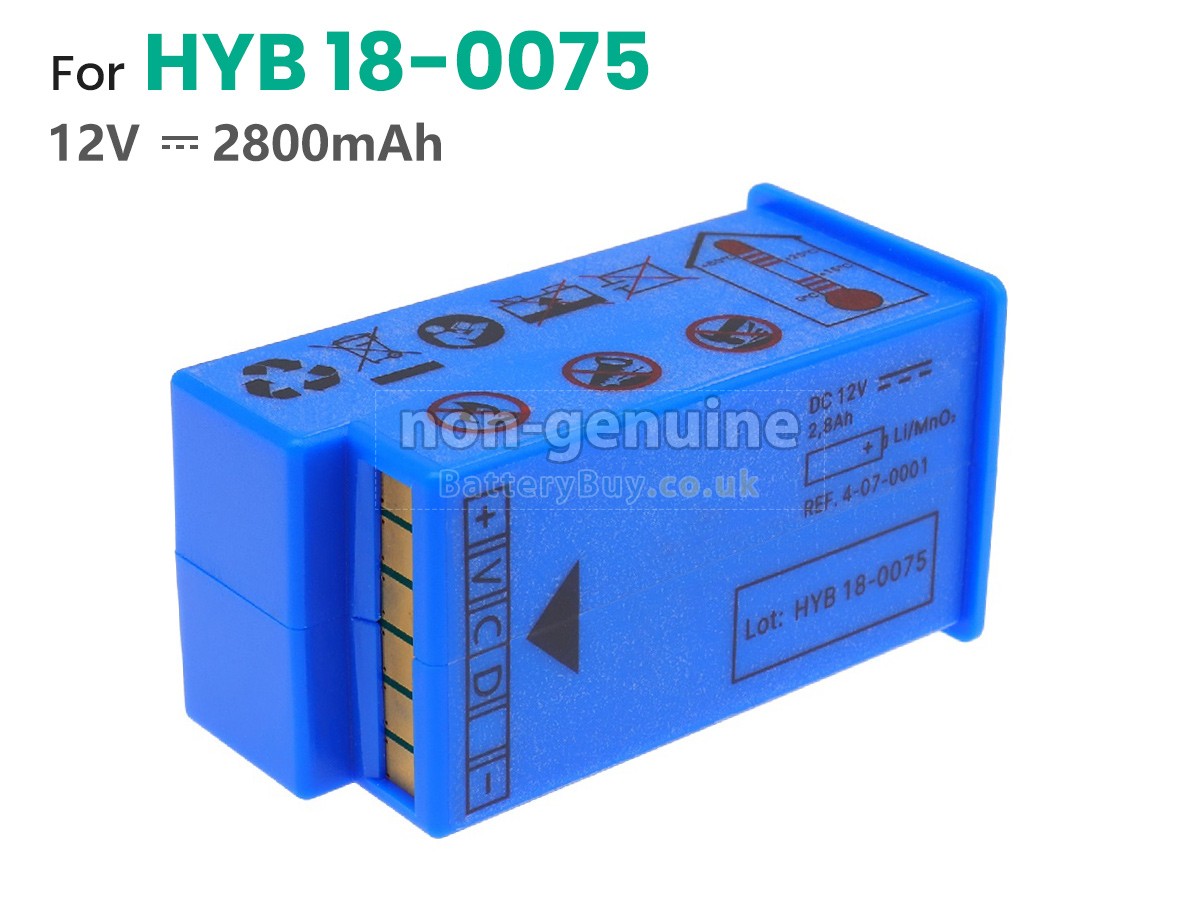 replacement battery for Schiller HYB-140-0023