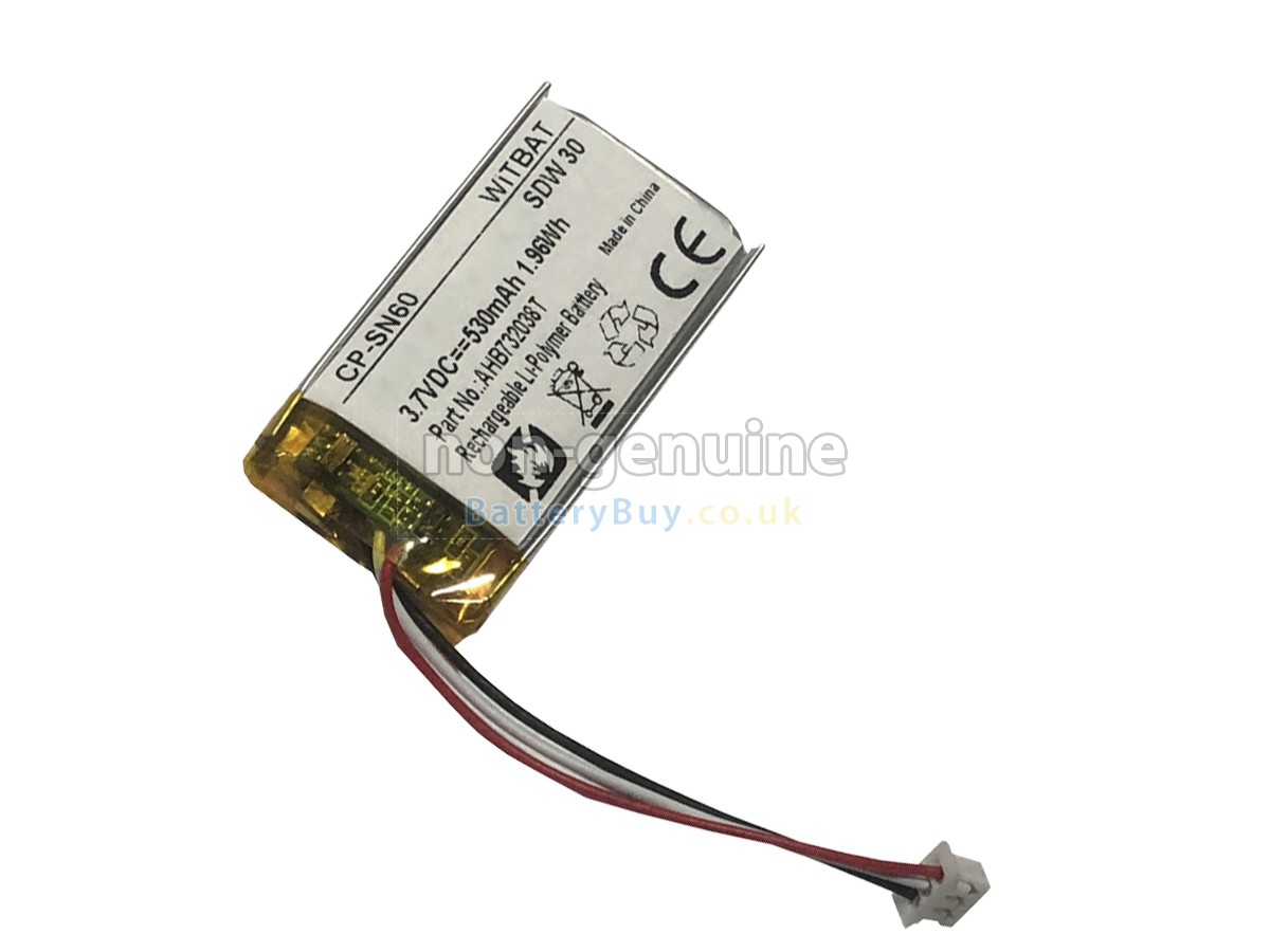 replacement battery for Sennheiser SDW 5035