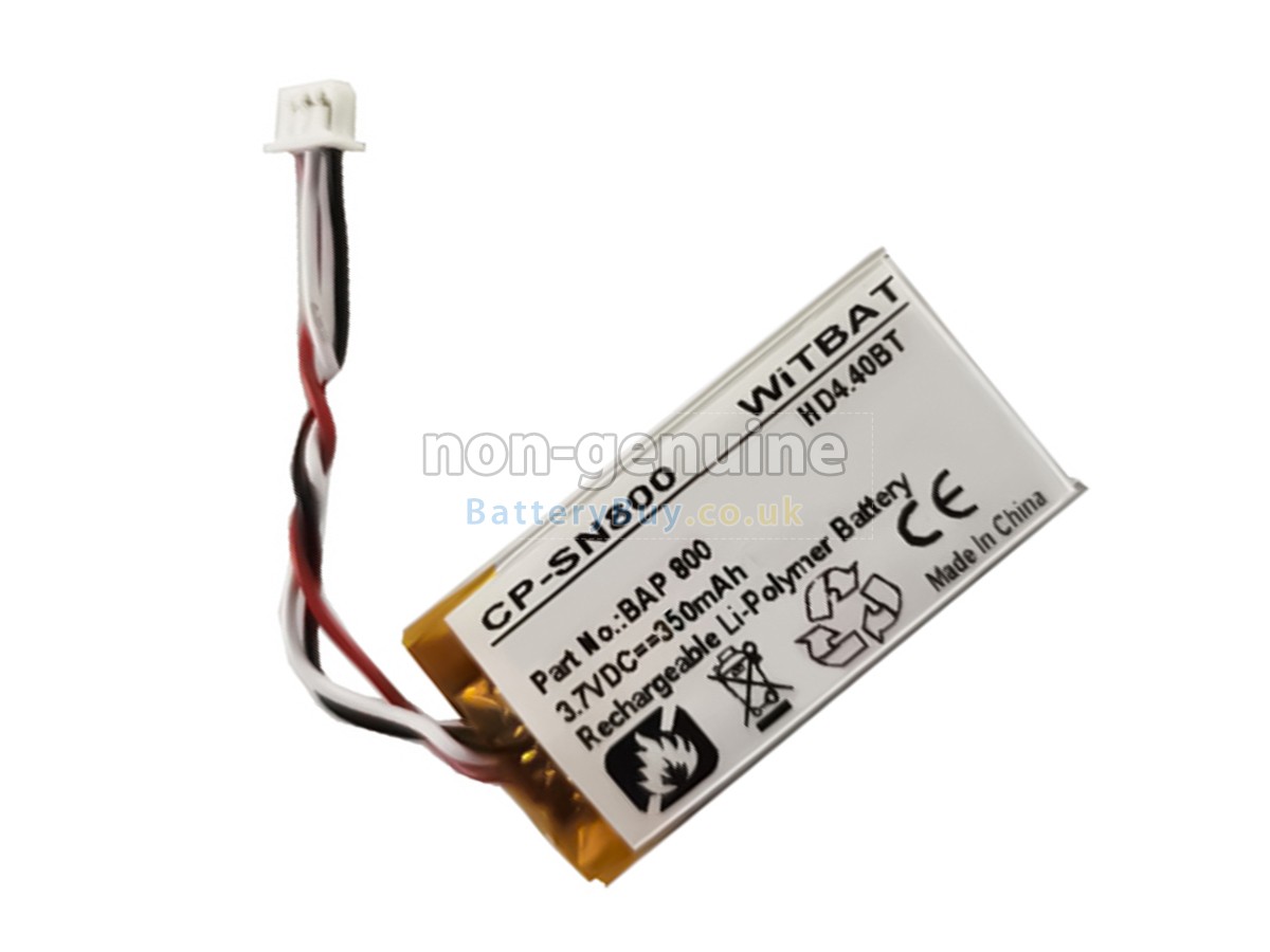 replacement battery for Sennheiser BAP 800