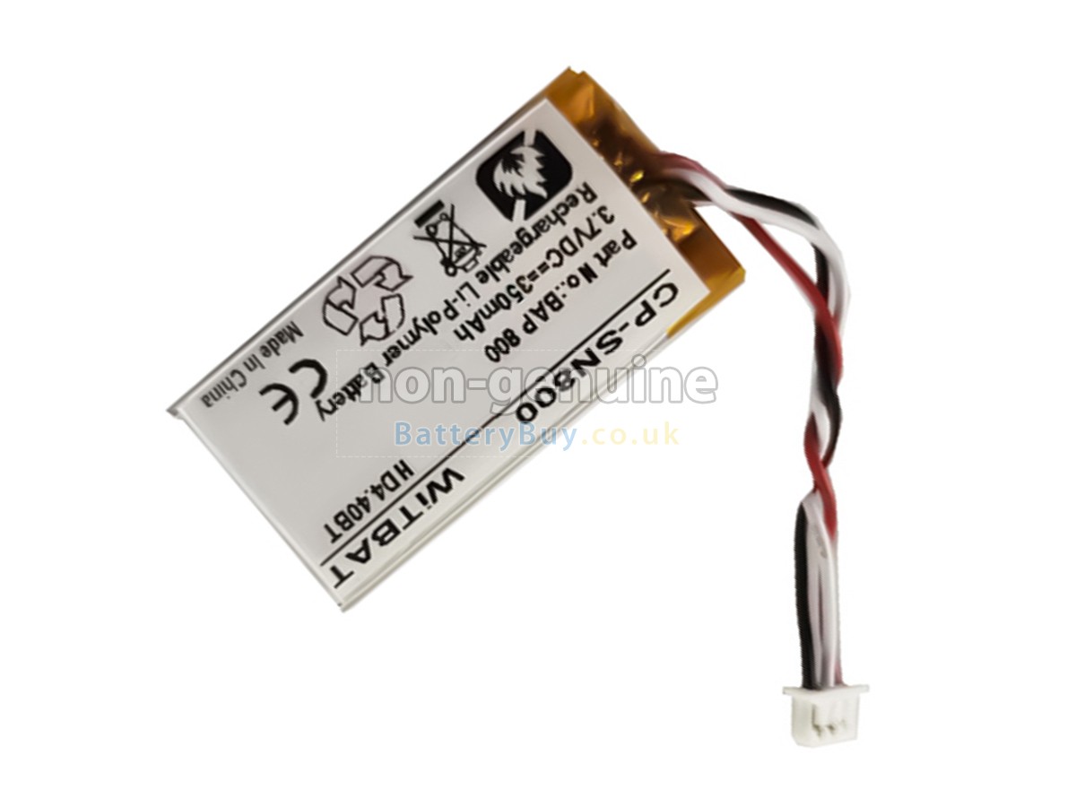 replacement battery for Sennheiser BAP 800