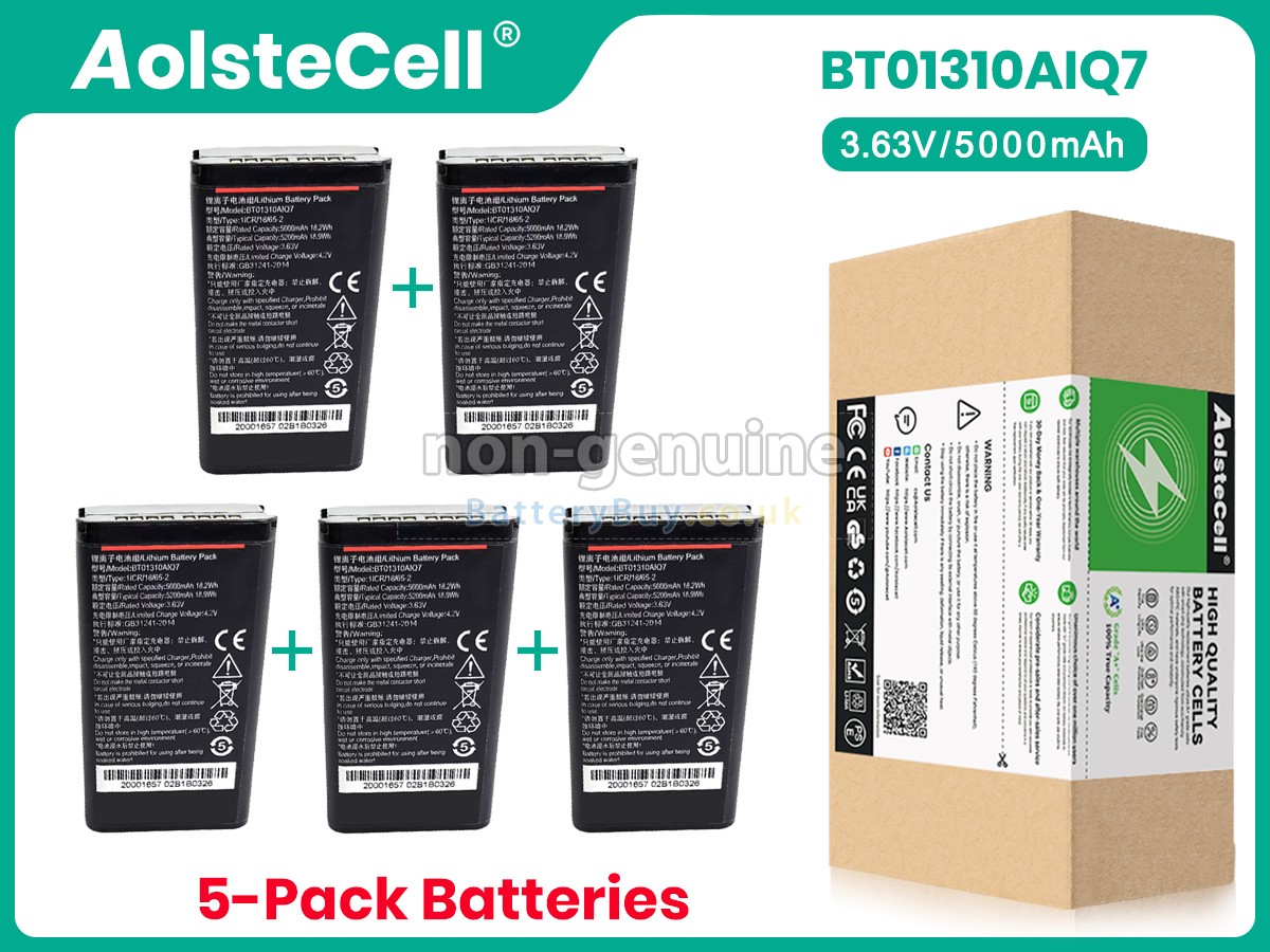replacement battery for Seuic BT01310AIQ7