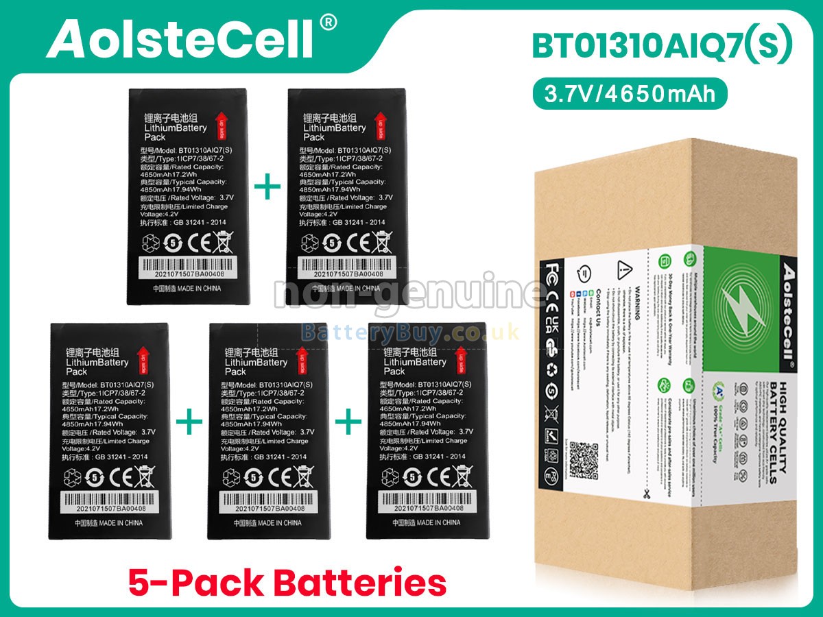 replacement battery for Seuic BT01310AIQ7(S)