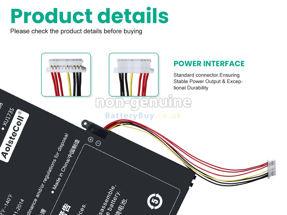 replacement battery for Sgin M17 PRO