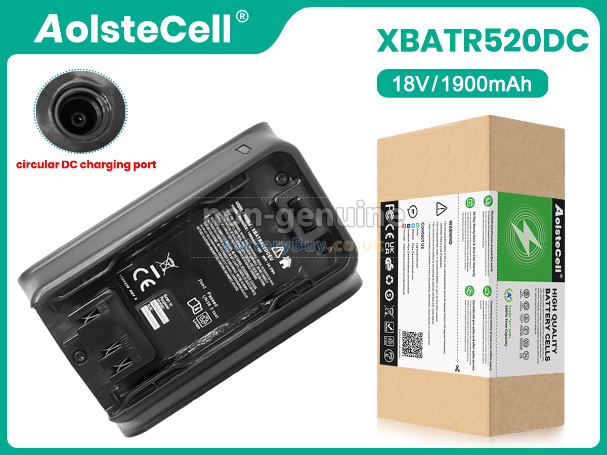 replacement battery for Shark XBATR520DC