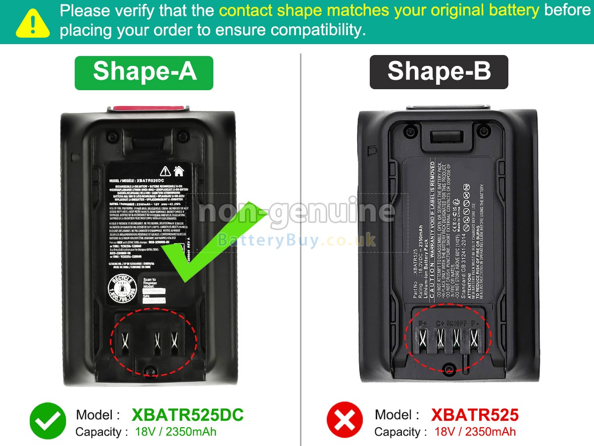replacement battery for Shark IW1111