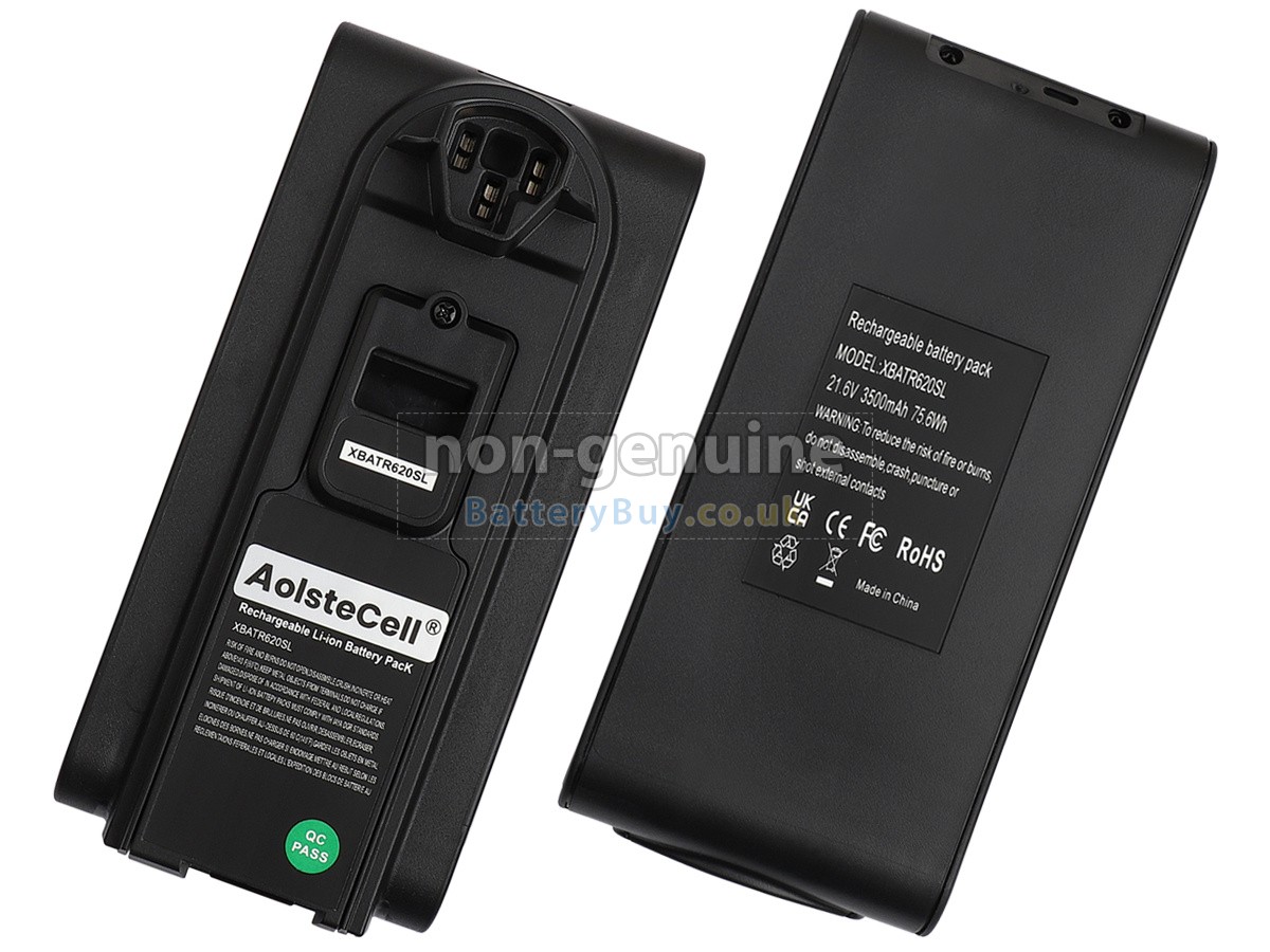 replacement battery for Shark XBATR620SL