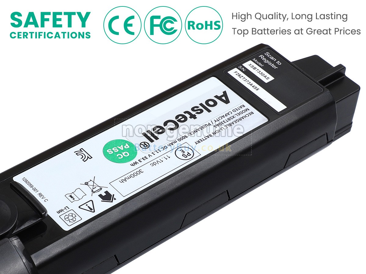 replacement battery for Shark WS633