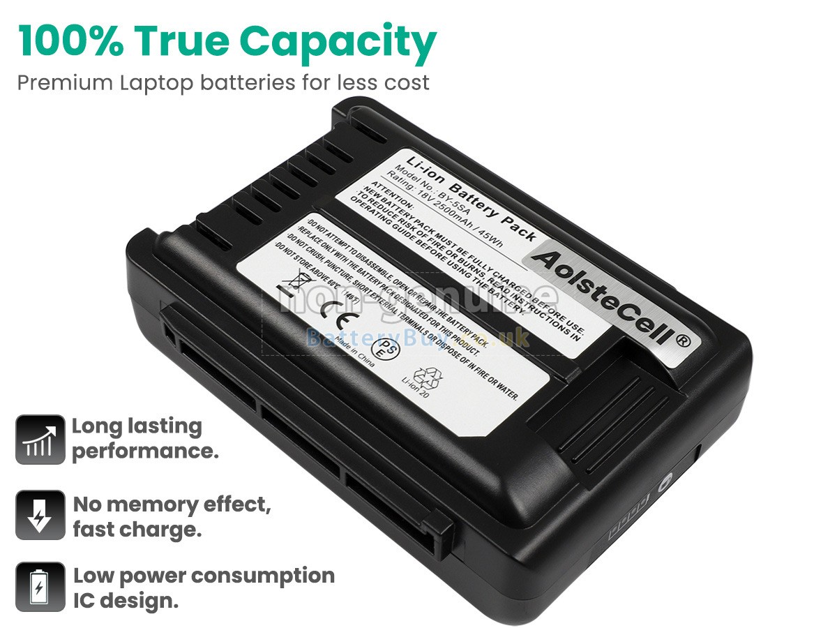 replacement battery for Sharp EC-SX520-Y