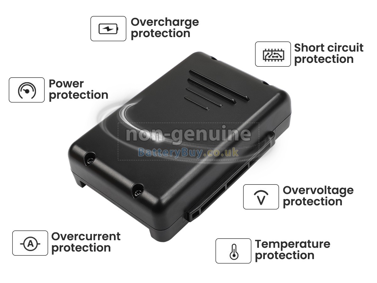 replacement battery for Sharp EC-SX520-Y