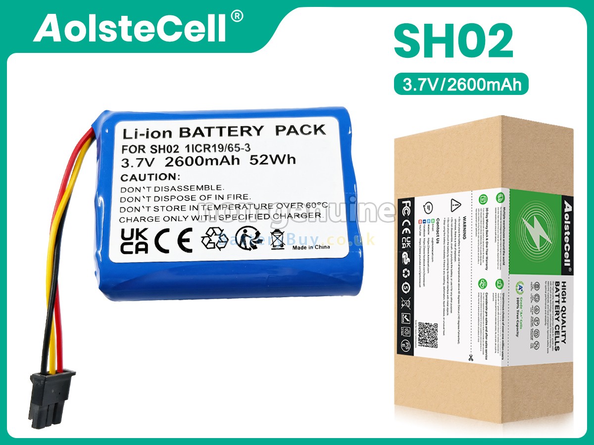 Replacement Battery for Simplehuman SH02