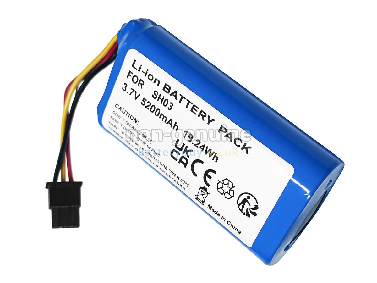 Replacement Battery for Simplehuman MIRROR SH1S2P