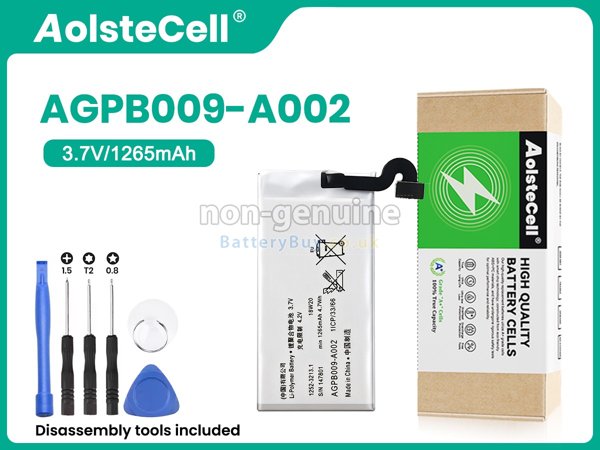 replacement battery for Sony 1253-1155.2