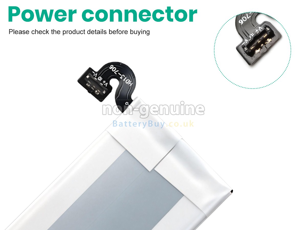 replacement battery for Sony 1253-1155.2