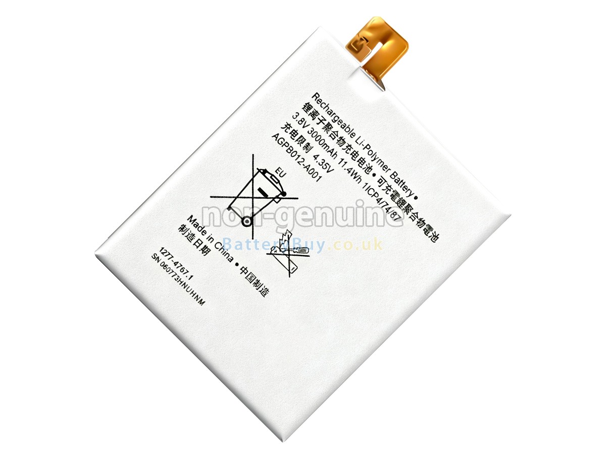 replacement battery for Sony T2