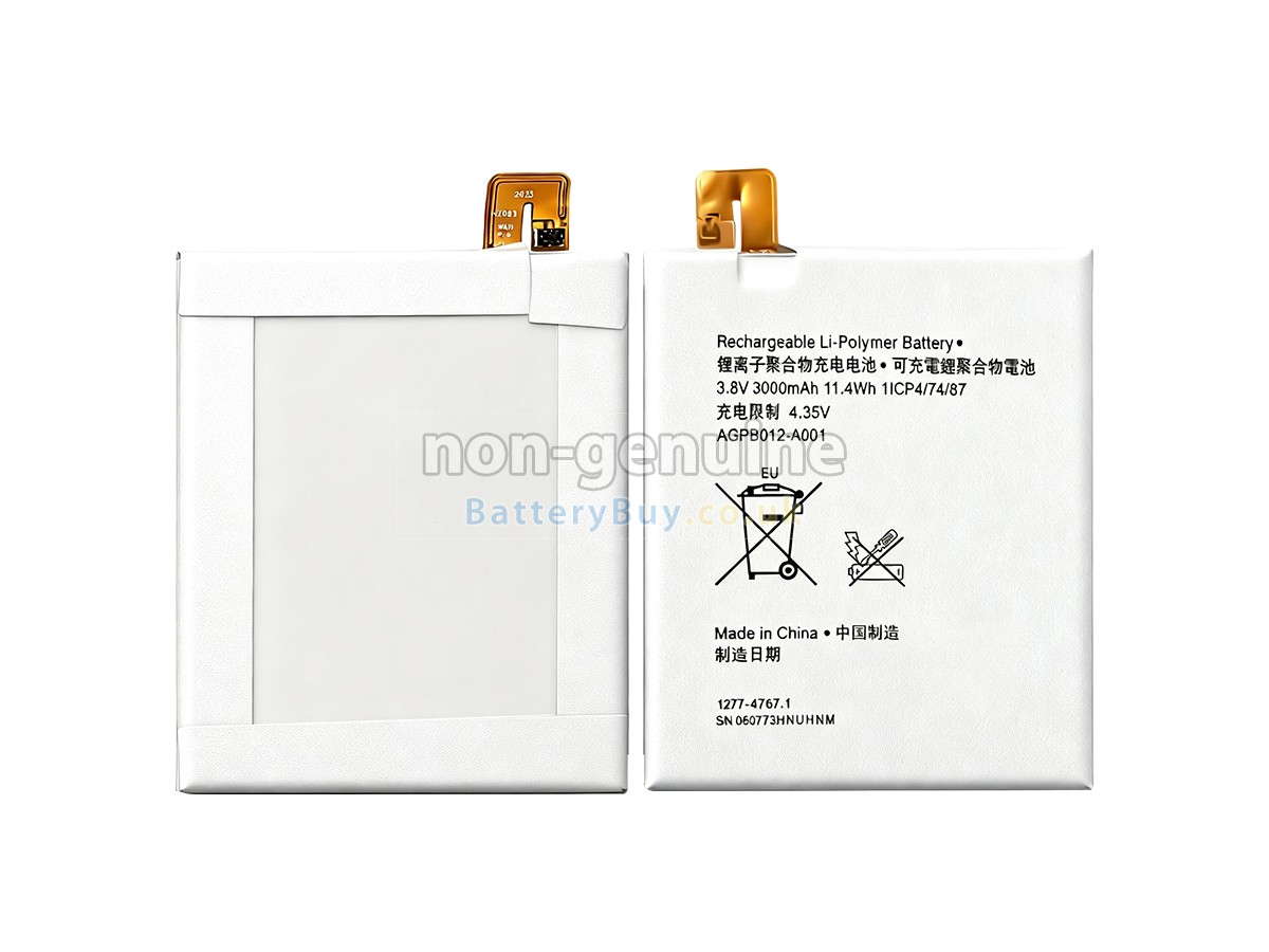 replacement battery for Sony T2