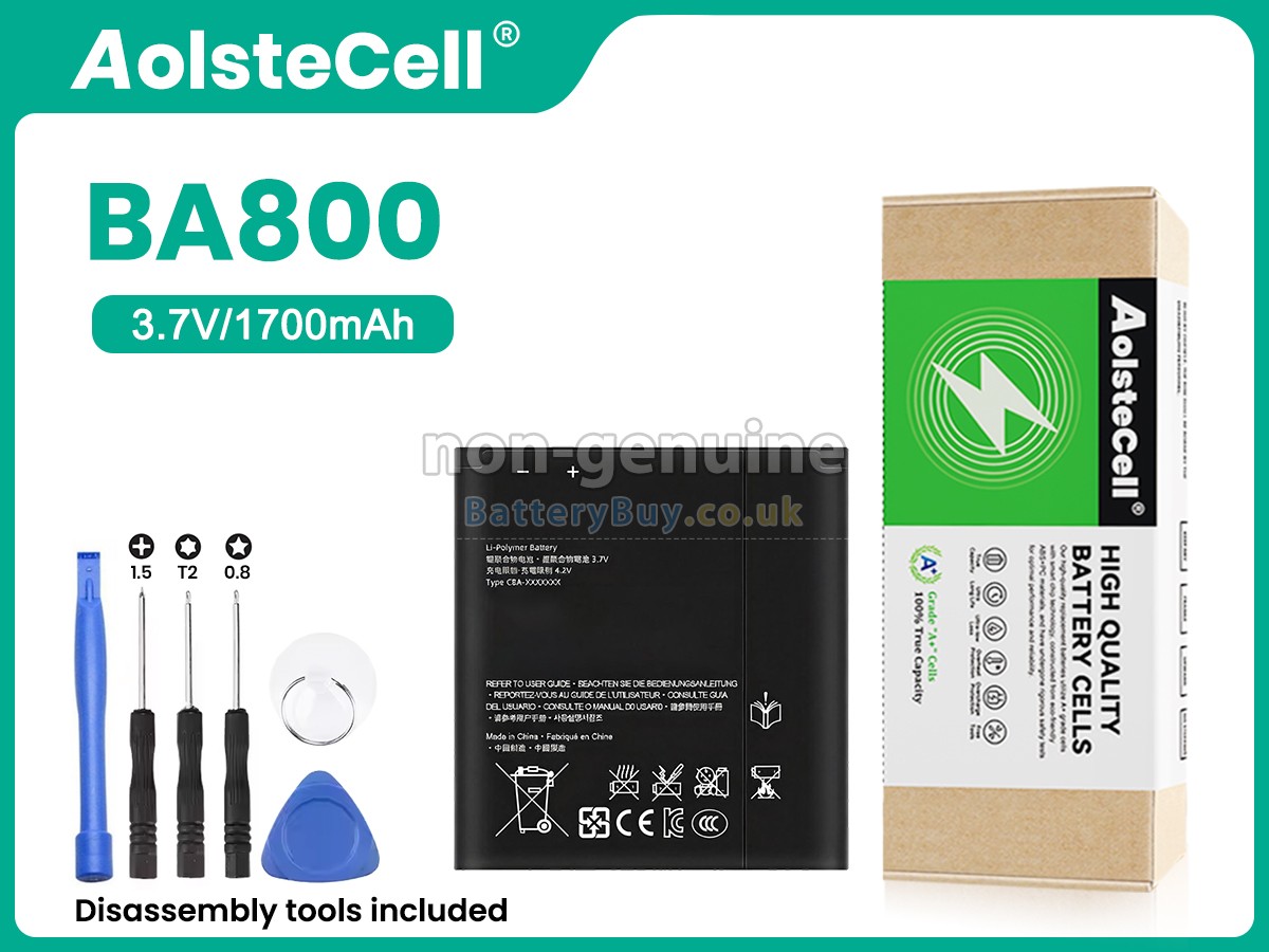 replacement battery for Sony BA800
