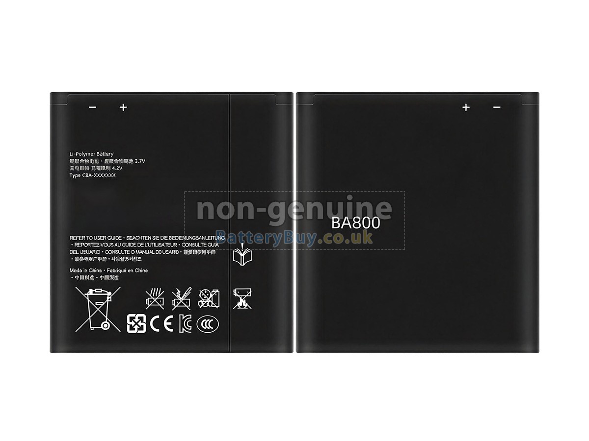 replacement battery for Sony BA800
