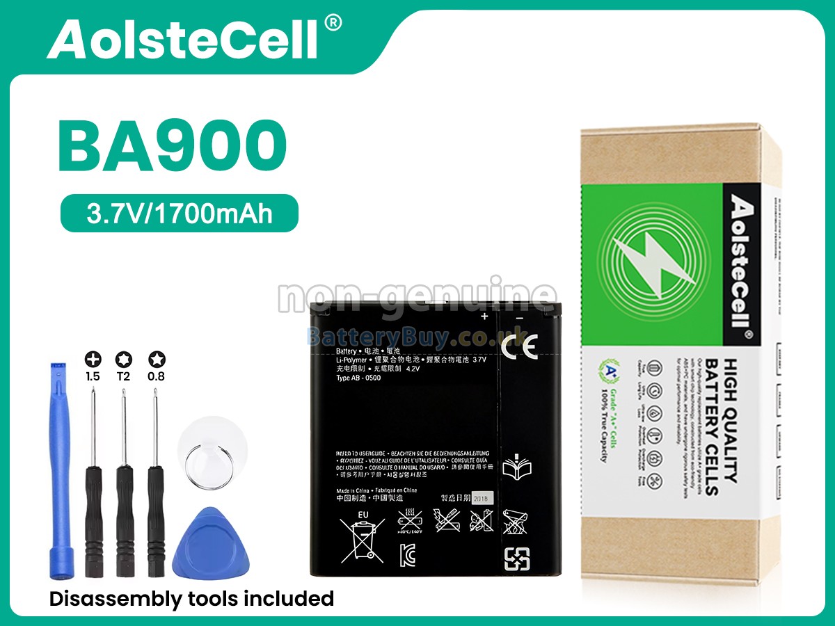replacement battery for Sony XPERIA L C2105