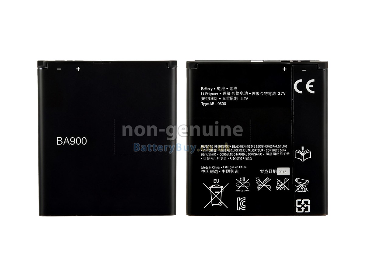 replacement battery for Sony XPERIA L C2105