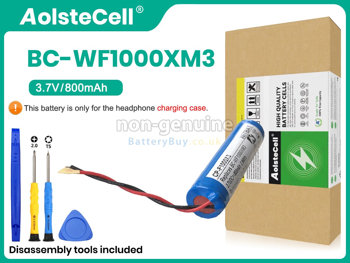 replacement battery for Sony BC-WFS900