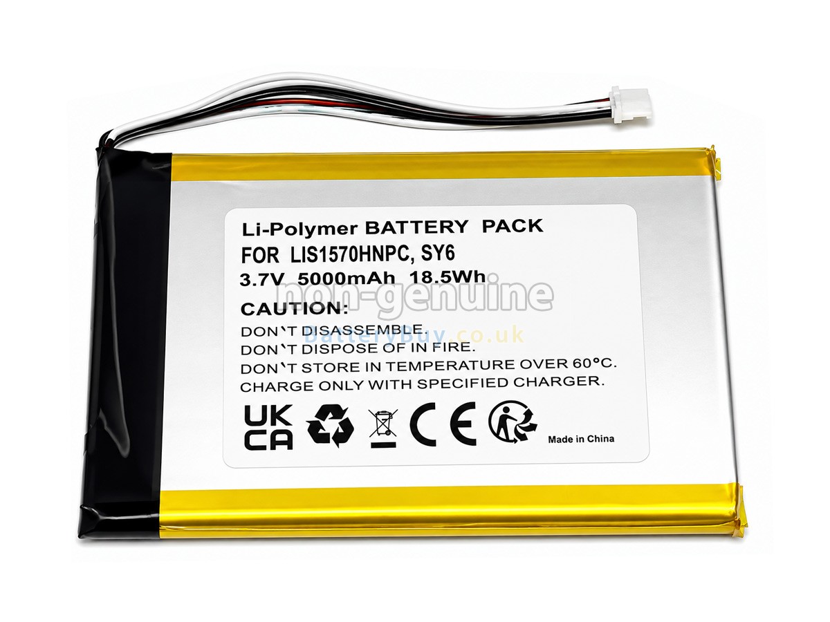 Replacement Battery for Sony LIS1570HNPC PORTABLE AUDIO HEADPHONE AMPLIFIER