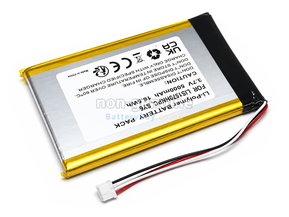 Replacement Battery for Sony LIS1570HNPC PORTABLE AUDIO HEADPHONE AMPLIFIER