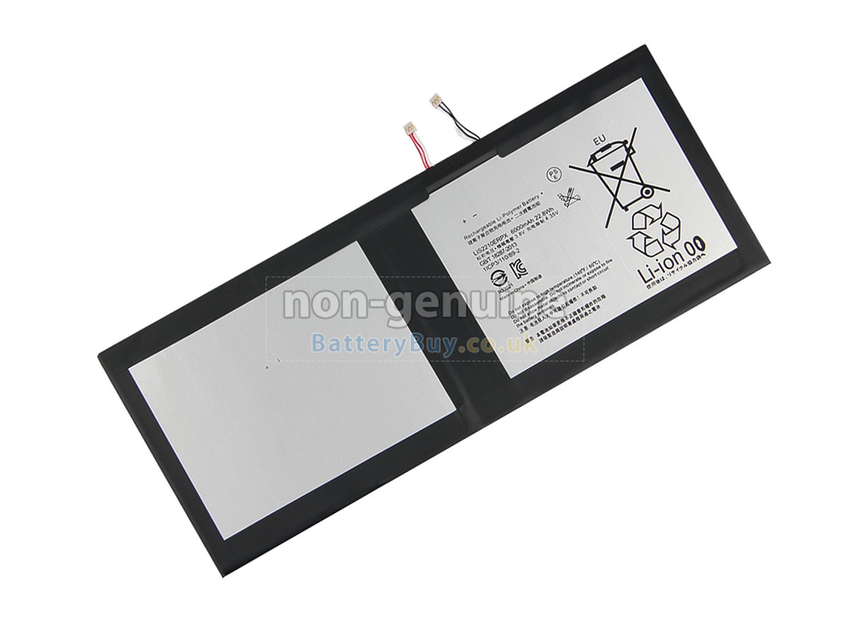 replacement battery for Sony LIS2210ERP