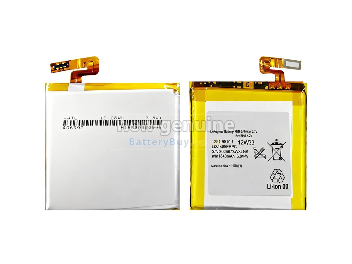 replacement battery for Sony XPERIA ION HSPA