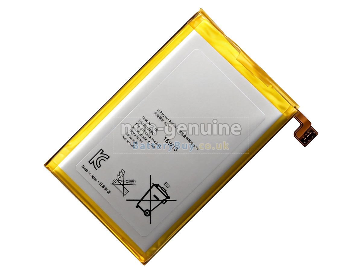 replacement battery for Sony XPERIA ZL